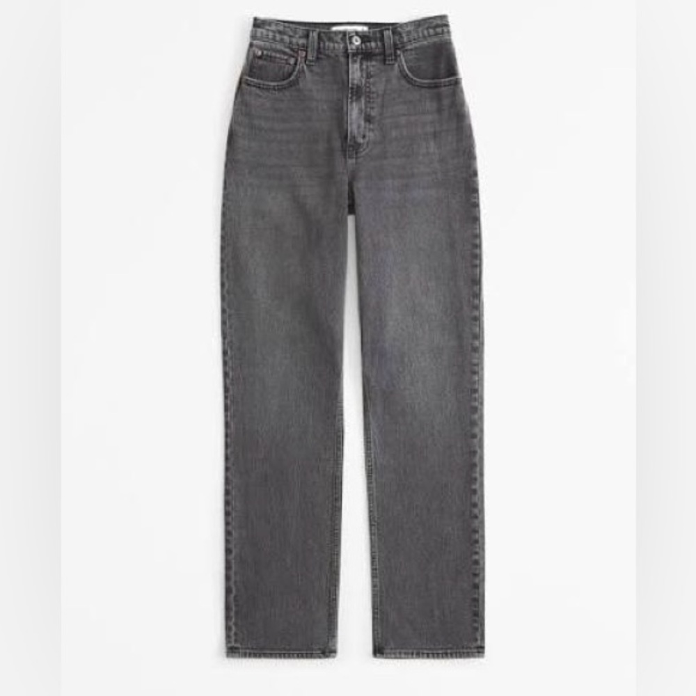 Abercrombie The 90s Straight ultra high rise size 26